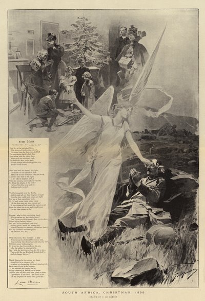 Südafrika, Weihnachten, 1899 von Frederic de Haenen