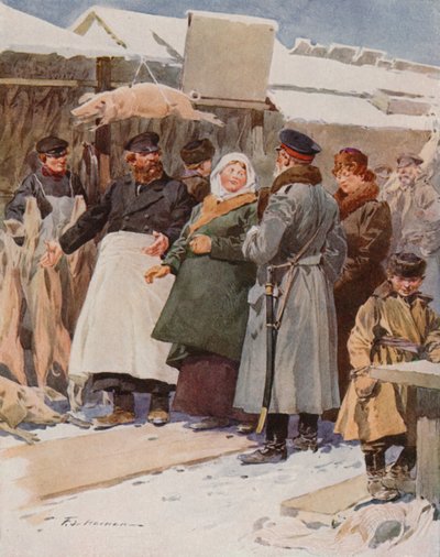 Der Tiefkühlfleischmarkt von Frederic de Haenen