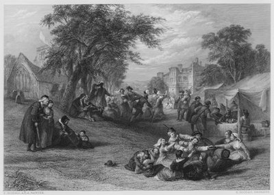 Ein Sommerurlaub (Gravur) von Frederick (after) Goodall
