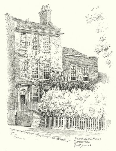 Stanfields Haus, Hampstead von Frederick Adcock