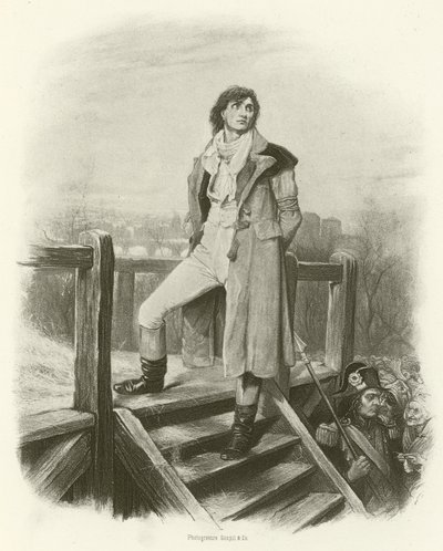 Sydney Carton (Gravur) von Frederick Barnard