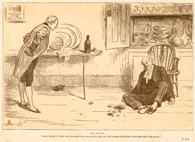 Der Butler von Frederick Barnard