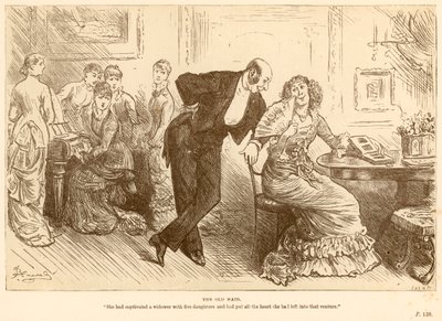 Die alte Jungfer von Frederick Barnard