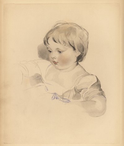 Porträt von Rowland Bloxam, Neffe von Sir Thomas Lawrence von Frederick Christian Lewis