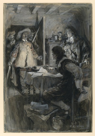 Verhaftung von Major Wildman von Frederick Coffay Yohn