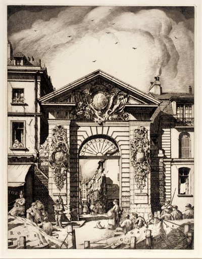 Rouen, Porte de Guillaume von Frederick G. Hall