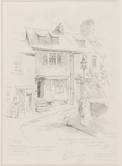 Thomas Bewicks Werkstatt, St Nicholas