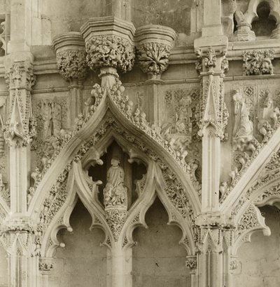 Ely Cathedral: Lady Chapel, Details von Frederick H. Evans