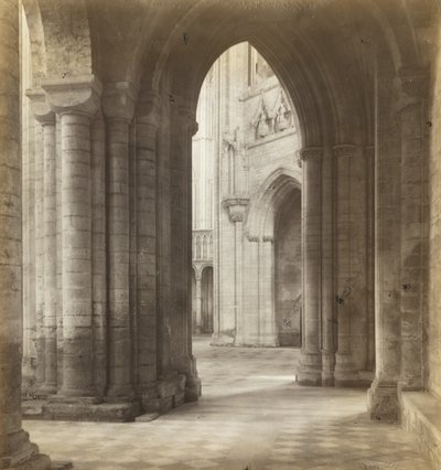 Ely Kathedrale: Spätnachmittag über den Querschiffen von Frederick H. Evans