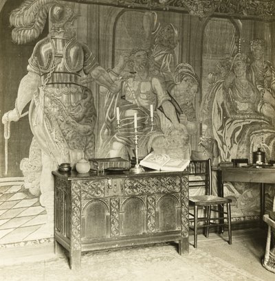 Kelmscott Manor: Wandteppichdetails von Frederick H. Evans