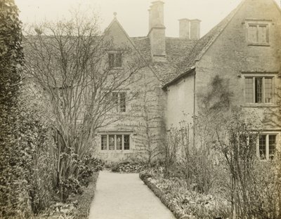 Kelmscott Manor: Die Gartenseite von Frederick H. Evans