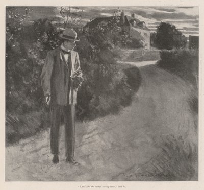 Der Einsiedler der Eiben, von E. Nesbit von Frederick Henry Townsend