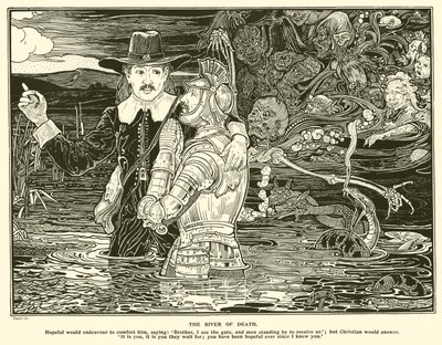 Der Fluss des Todes von Frederick Hurten Rhead