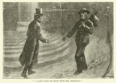 Illustration für David Copperfield von Frederick L. Bernard