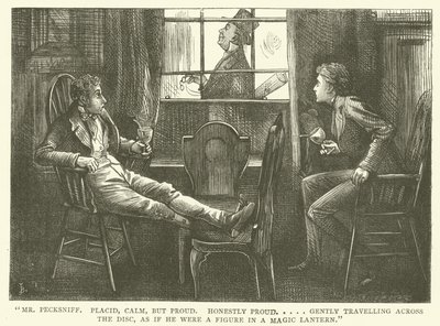 Illustration für Martin Chuzzlewit von Frederick L. Bernard