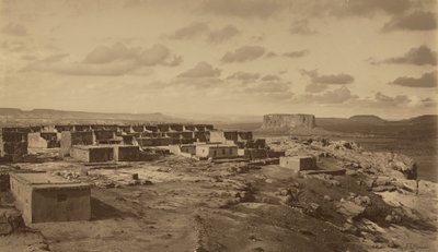 Verzauberte Mesa, Acoma, New Mexico, 1900 von Frederick Monsen