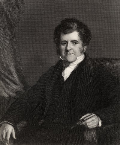 Richard Bright, graviert von H. Cock, aus 