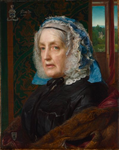 Porträt von Susanna Rose, 1862 von Frederick Sandys