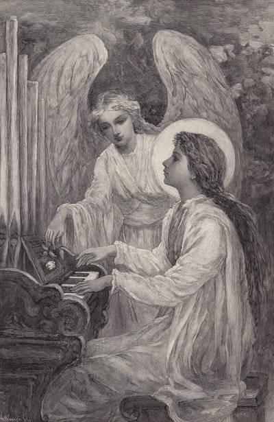 St. Cecilia - ein Fragment von Frederick Stuart (after) Church