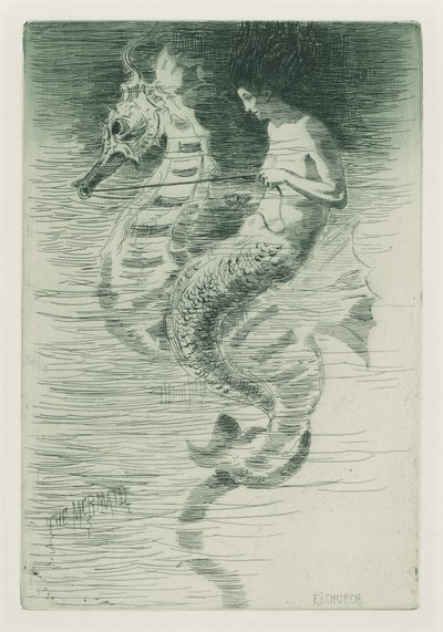Die Meerjungfrau von Frederick Stuart Church