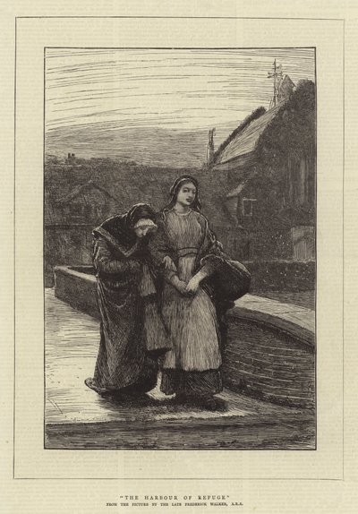 Der Hafen der Zuflucht von Frederick Walker
