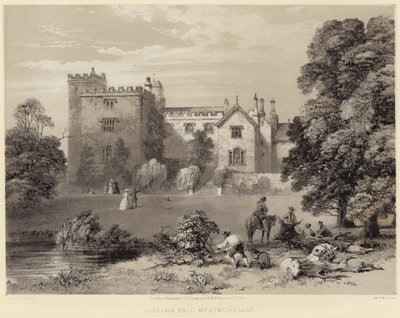 Sizergh Hall in Westmoreland von Frederick William Hulme
