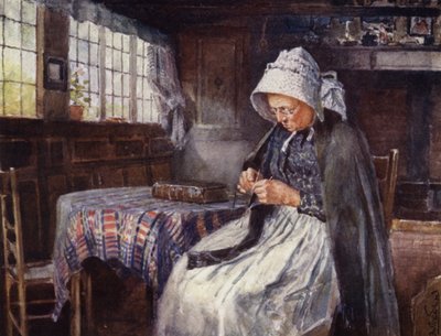 Ann Hathaways Cottage, Innenansicht von Frederick William Newton Whitehead