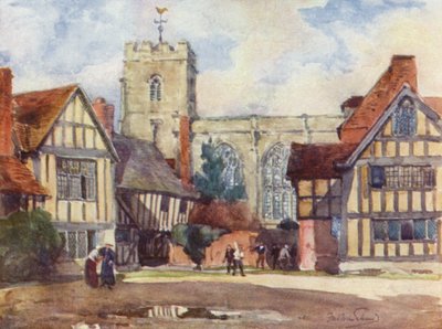 Stratford-upon-Avon, Die Grammar School von Frederick William Newton Whitehead