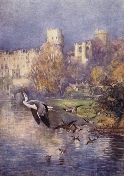 Warwick Castle von Frederick William Newton Whitehead