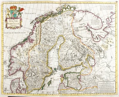 Schweden, Norwegen, Finnland, Estland, Nordwestrussland von Frederick de Wit
