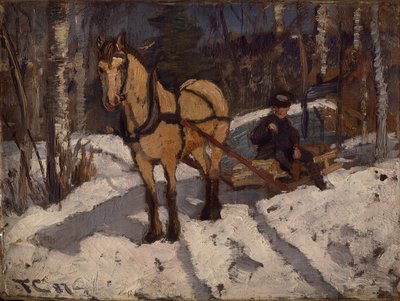 Holzfäller von Frederik Collett
