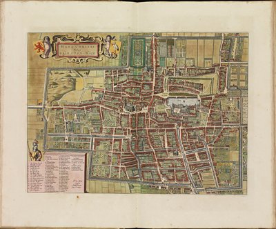 Theatrum ichnographicum omnium urbium et praeclara oppida Belgicarum XVII Provinciarum peraccurate delineatarum von Frederik de Wit
