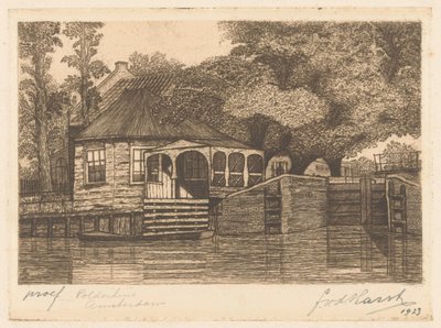 Polderhaus von Frederik van der Harst (signed by artist)