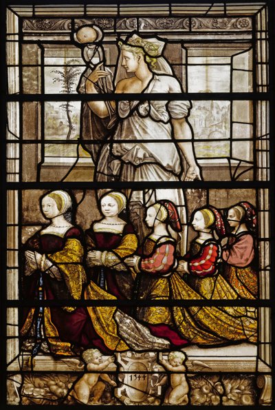 Porträt der Töchter von Anne de Montmorency 1493-1567 und Madeleine von Savoyen 1510-1586, 1544 von French Master