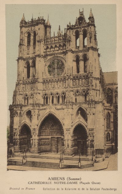 Amiens, Kathedrale Notre Dame von French Photographer