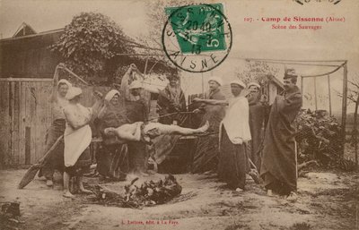 Lager in Sissonne, Aisne, Frankreich von French Photographer