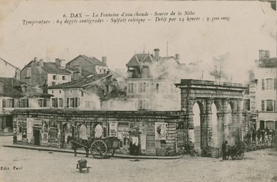 Dax - die warme Quelle - Quelle von Nebe von French Photographer