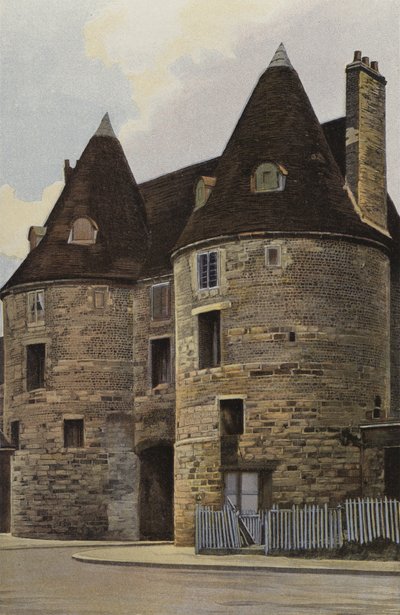 Dieppe, Westtor des Hafens (Seeseite) von French Photographer