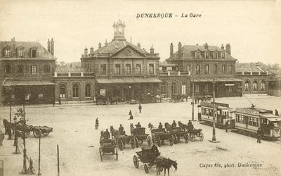 Dunkerque, Der Bahnhof von French Photographer