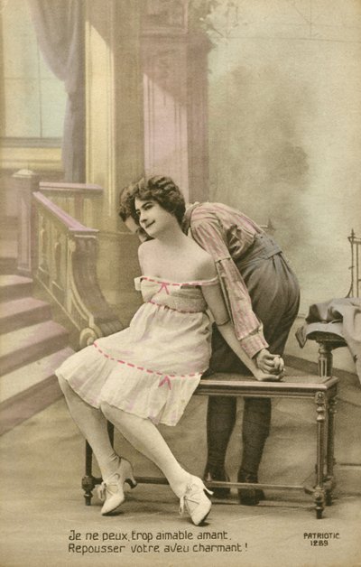 Umarmendes Paar von French Photographer