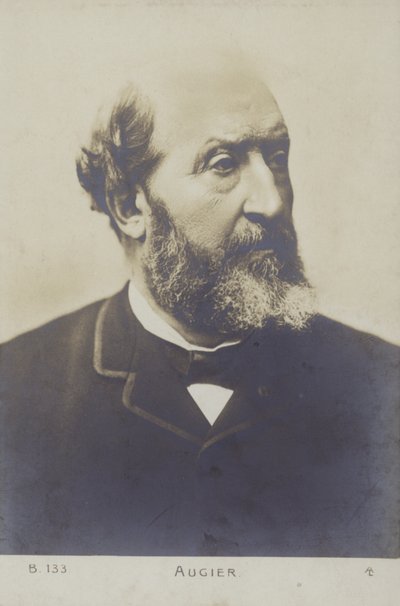 Emile Augier (1820-1889), französischer Dramatiker von French Photographer