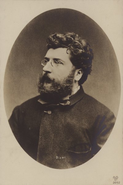 Georges Bizet, französischer Komponist, hauptsächlich von Opern (1838-1875) von French Photographer