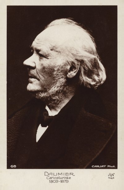 Honoré Daumier, französischer Karikaturist von French Photographer
