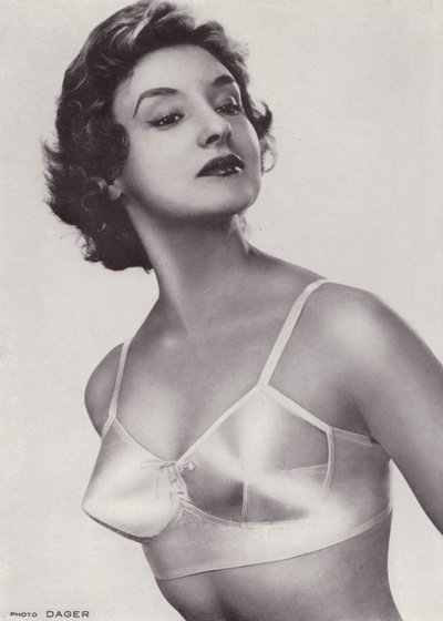 Illustration für Duo-Katalog von BHs, frühe 1950er Jahre von French Photographer