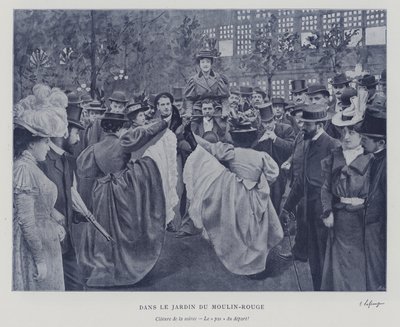 Im Garten des Moulin Rouge, Paris von French Photographer