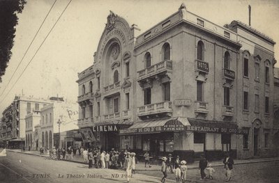 Italienisches Theater, Tunis, Tunesien von French Photographer