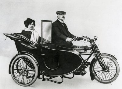 Jouve & Co. Beiwagen, 1914 von French Photographer