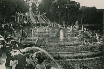 La Cascade le Jour des Grandes Eaux von French Photographer