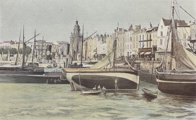 La Rochelle, Fischereihafen und Uhrturm von French Photographer