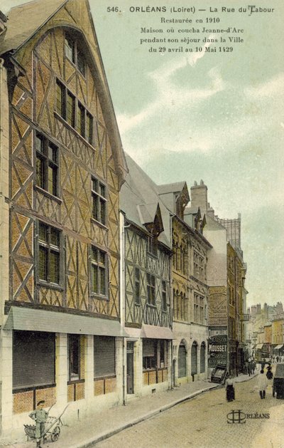 La Rue de Labour, Orléans von French Photographer